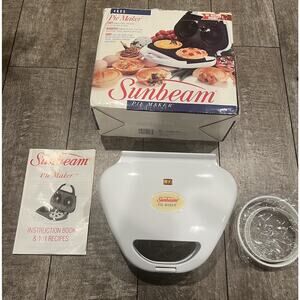 Sunbeam Pie Maker Model 4805 Vintage Tested